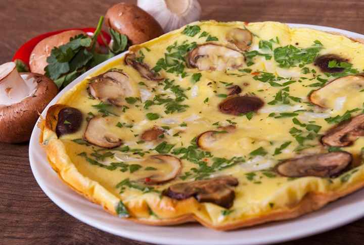 Mantarlı Omlet